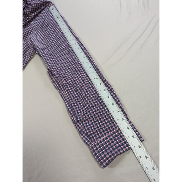 Ralph Lauren Slim Fit Button Down Shirt XXL Plaid Long Sleeve Casual Preppy - Picture 7 of 14